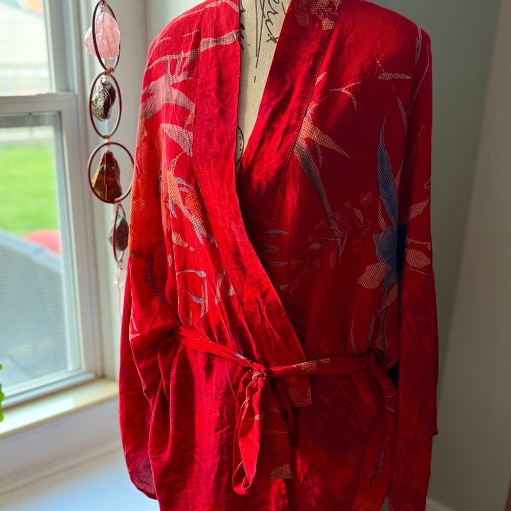 Sun Child HANDMADE Silk Kimono! NEW!